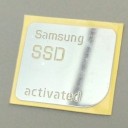 Samsung SSD Activated Metal Logo Sticker (New Logo)