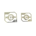 AMD Ryzen Metal Logo Sticker (R5)